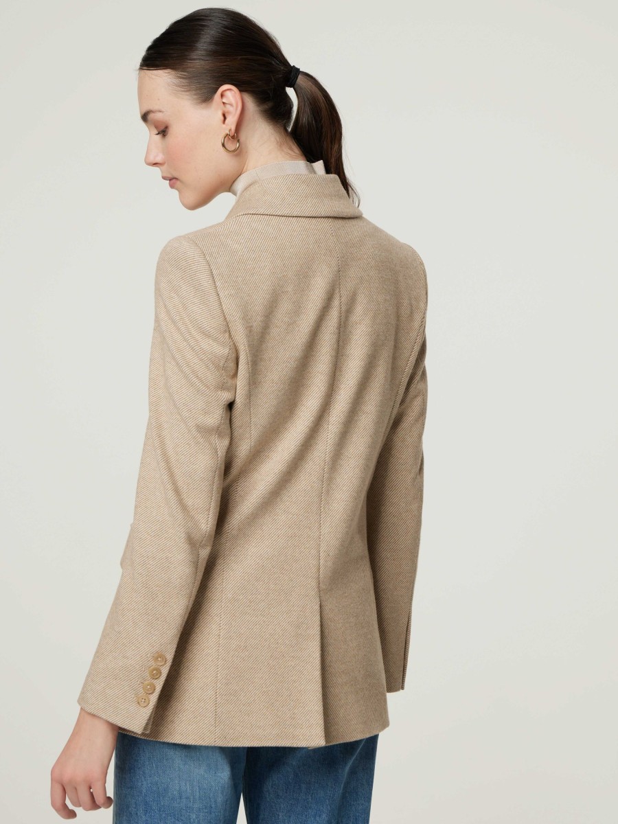 Frauen Drykorn Blazer | Blazer Atlin Beige