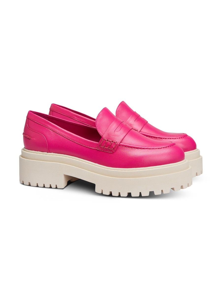 Frauen Carrano Halbschuhe | Loafer Fuchsia