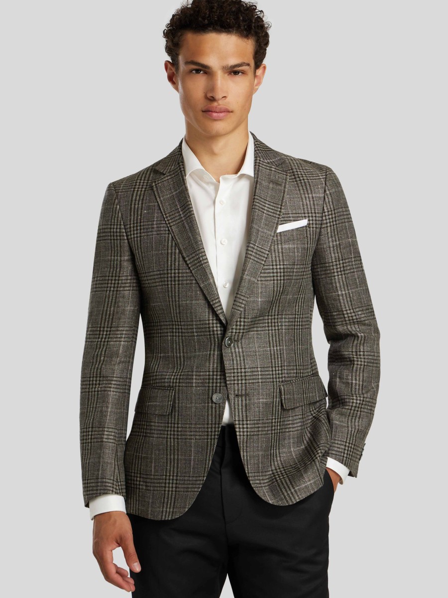 Manner BOSS Men Vestons | Veston Im Slim Fit Schlamm