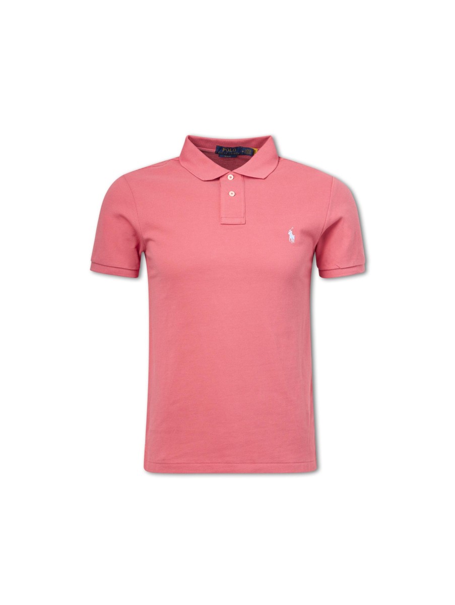 Manner Polo Ralph Lauren Men Polo-Shirts | Polo-Shirt Im Slim Fit Coralle