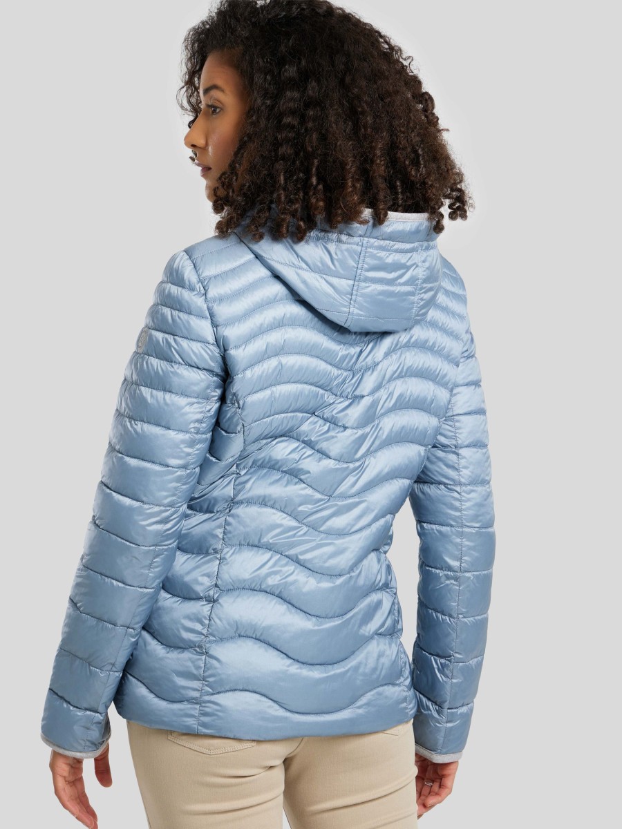 Frauen Gil Bret Jacken | Steppjacke Hellblau