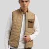 Manner Replay Gilets & Westen | Gestepptes Gilet Khaki