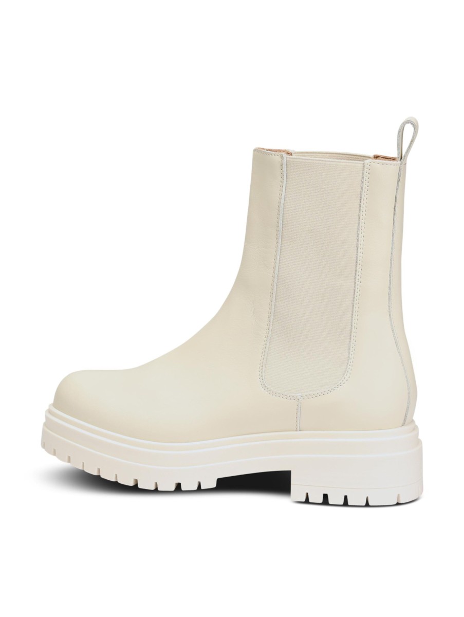 Frauen Paul Kehl Boots & Stiefeletten | Chelsea Boot Ecru