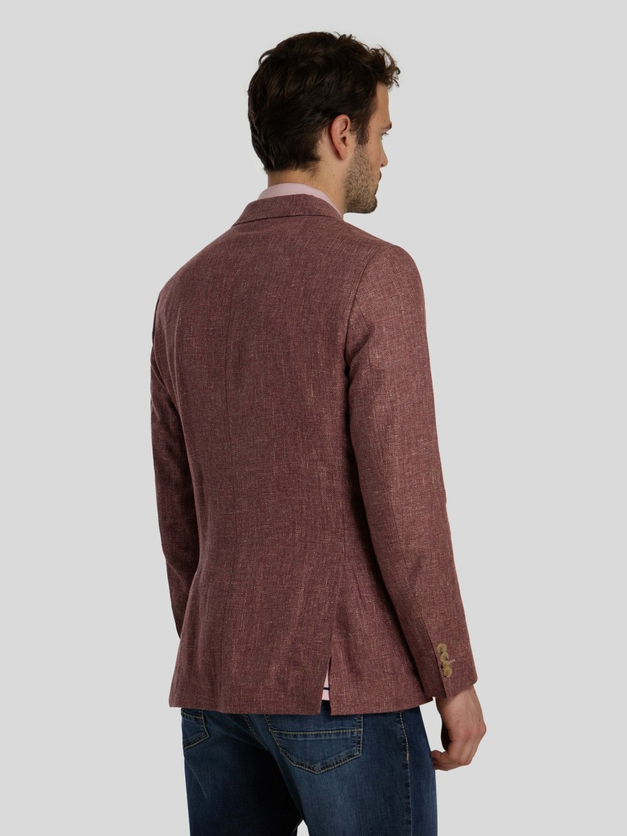 Manner Paul Kehl Vestons | Veston Im Custom Fit Bordeaux