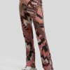 Frauen Marc Cain Hosen | Hose Mit Print Pink