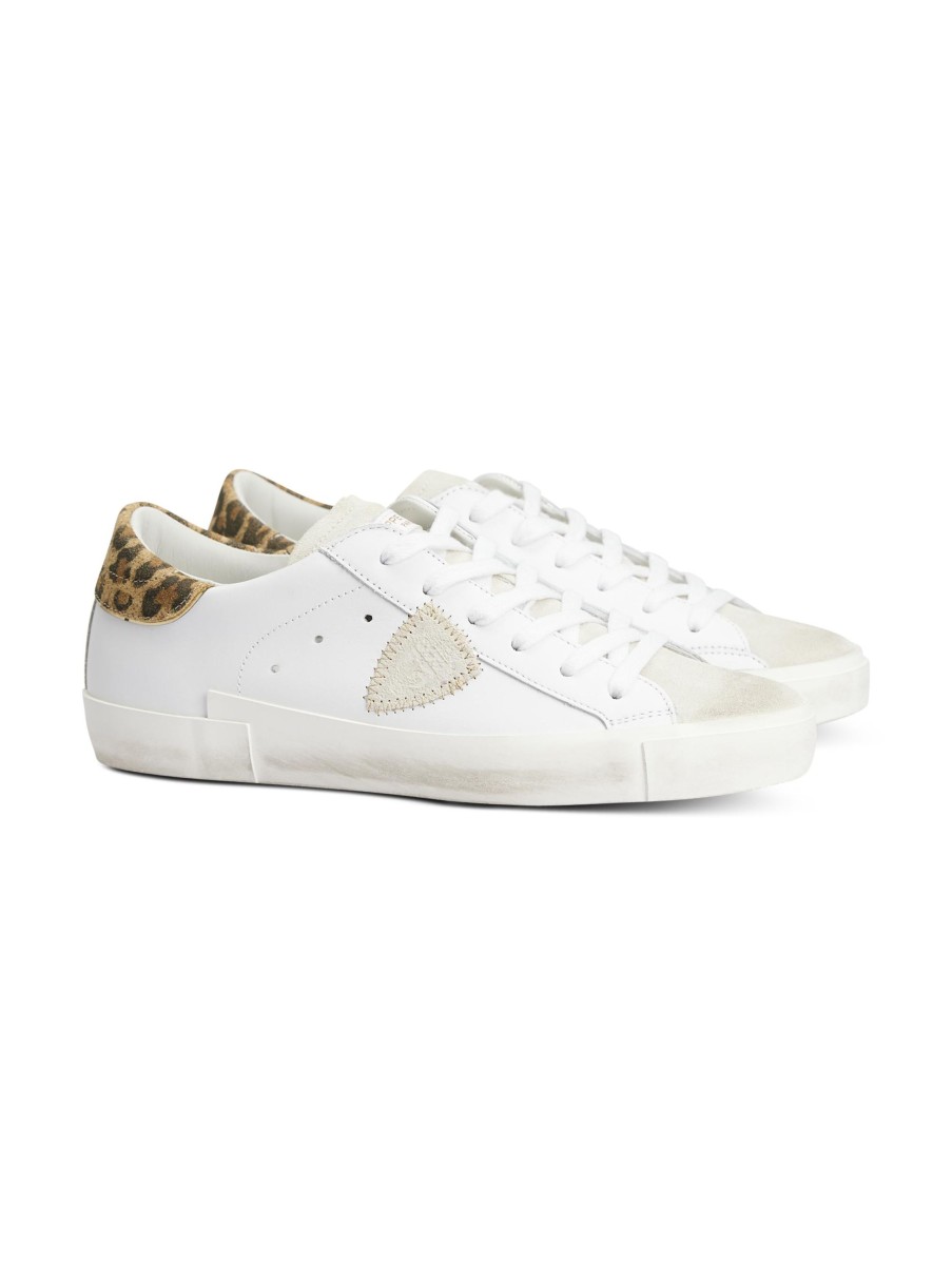 Frauen Philippe Model Sneakers | Sneaker Prld Vl10 Weiss