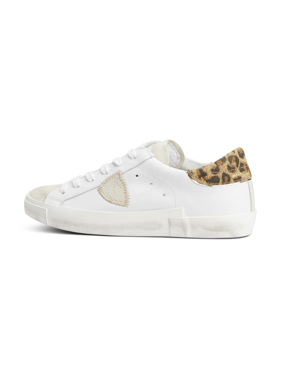 Frauen Philippe Model Sneakers | Sneaker Prld Vl10 Weiss