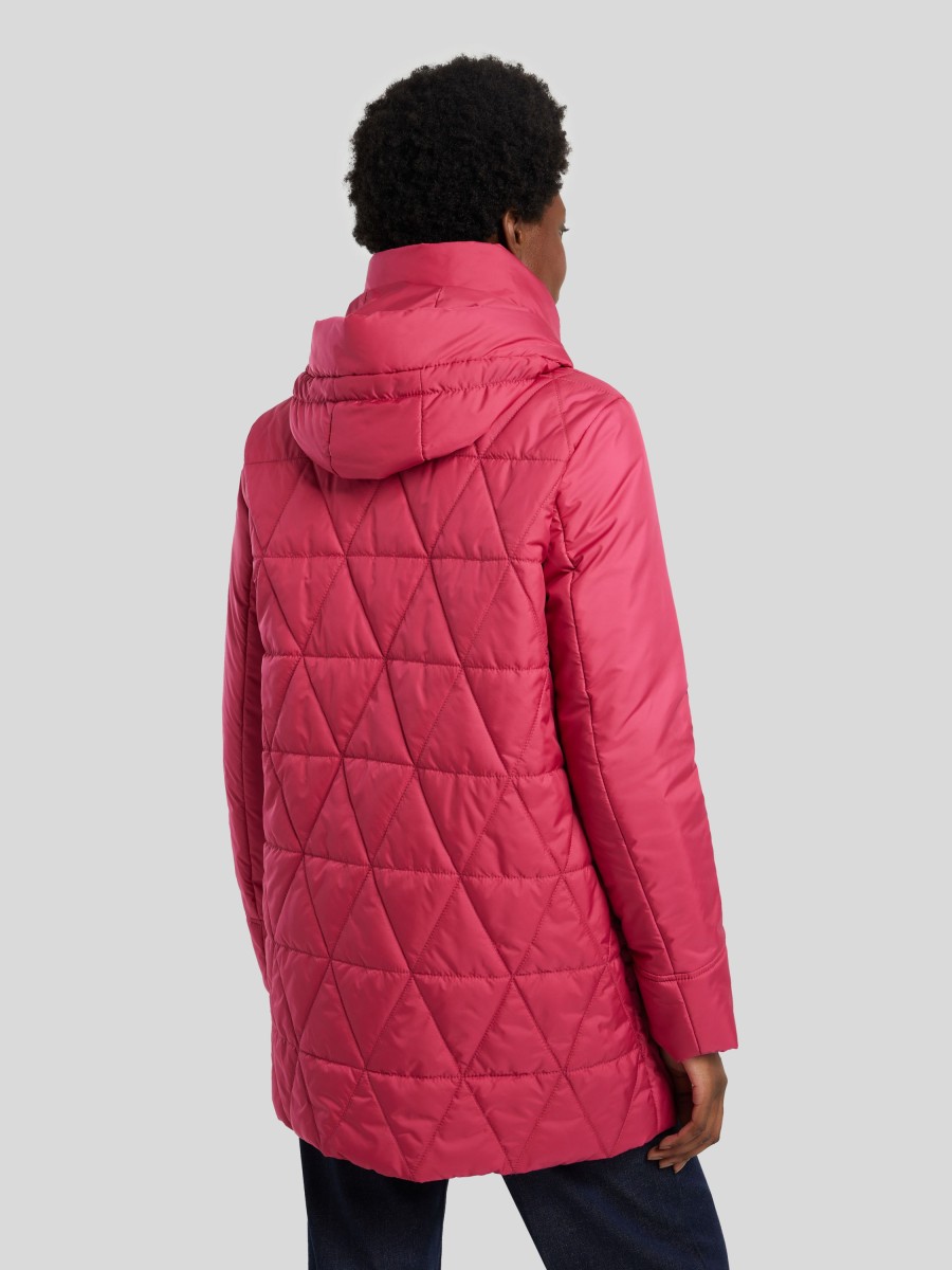 Frauen Fuchs Schmitt Mantel | Parka Mit Steppung Pink