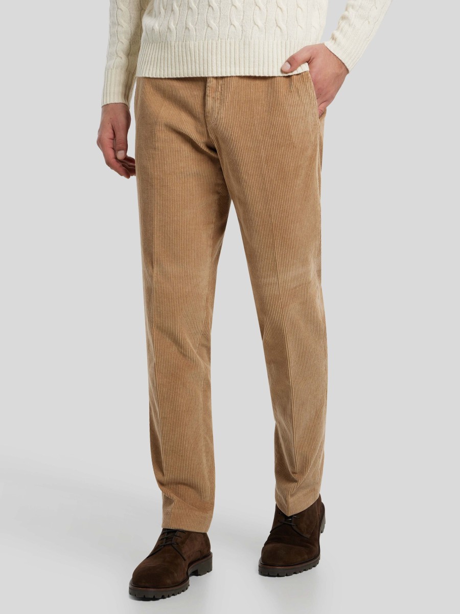 Manner Hiltl Hosen | Hose Im Regular Fit Parma Camel