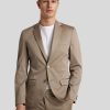 Manner Paul Vestons | Veston Im Slim Fit Beige