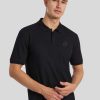 Manner BOSS Men Polo-Shirts | Polo-Shirt Parlay Schwarz