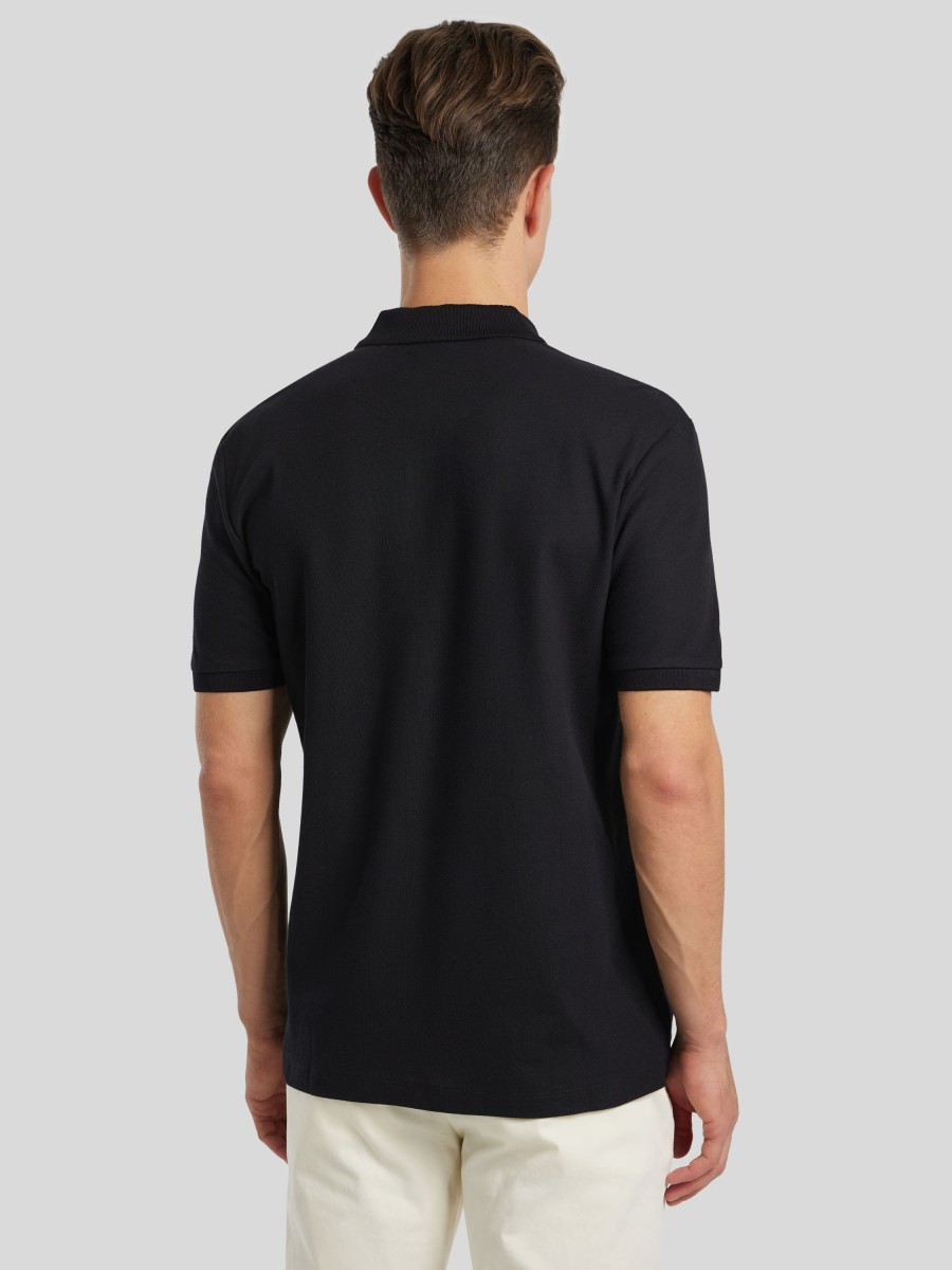 Manner BOSS Men Polo-Shirts | Polo-Shirt Parlay Schwarz