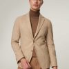 Manner BOSS Men Vestons | Veston Im Slim Fit Hanry Beige