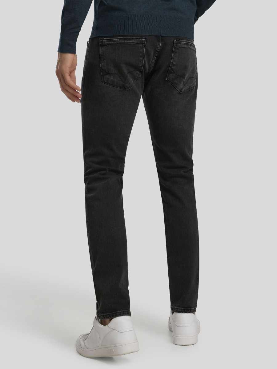 Manner Pepe Jeans Jeans | Jeans Im Tapered Fit Stanley Schwarz