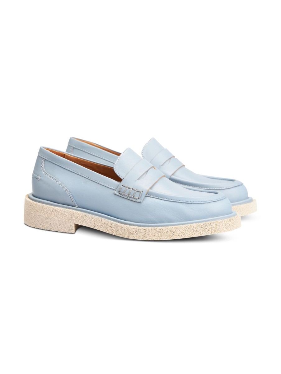 Frauen Pedro Miralles Halbschuhe | Loafer Hellblau