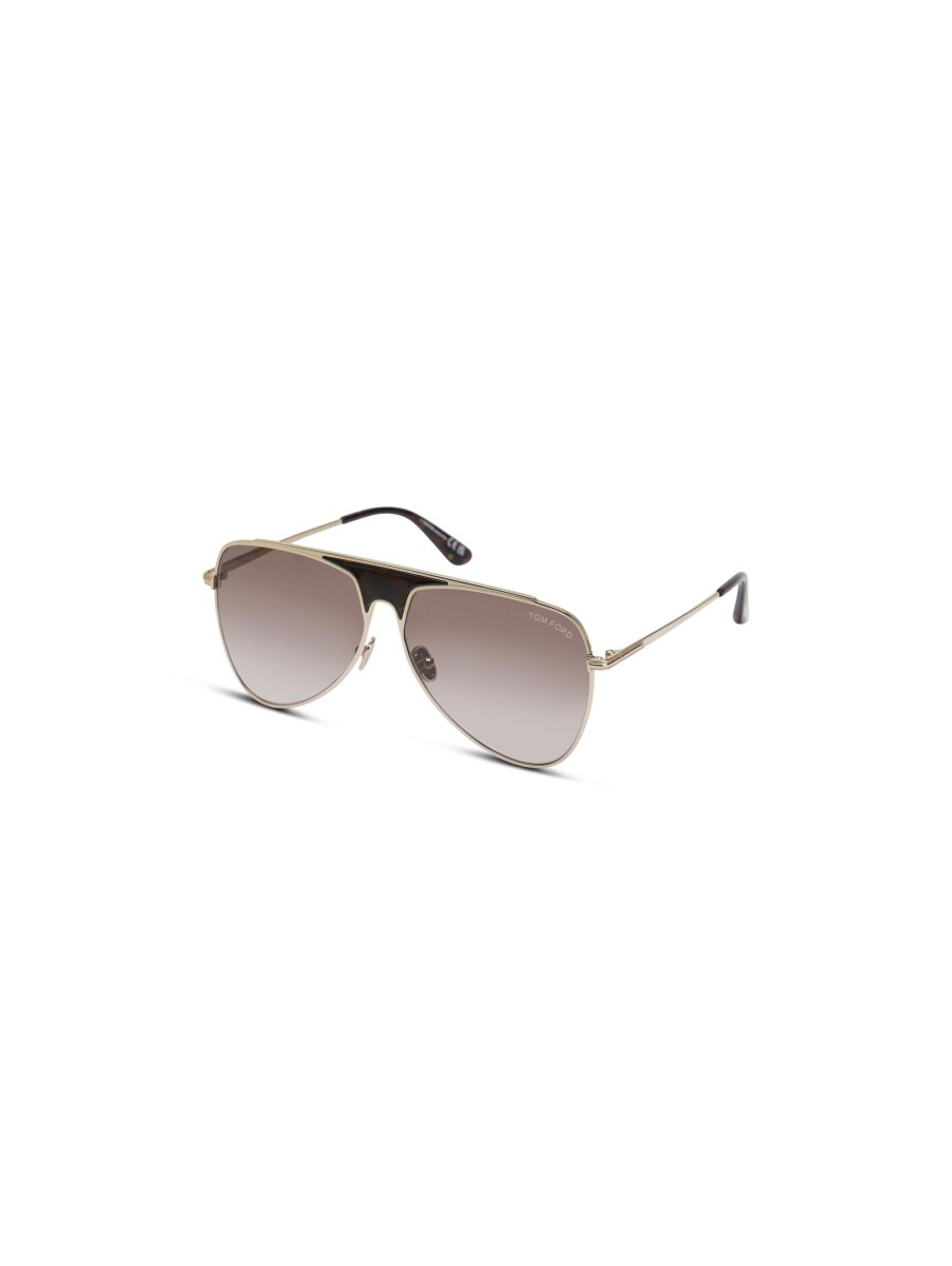 Frauen Tom Ford Sonnenbrillen | Sonnenbrille Gold