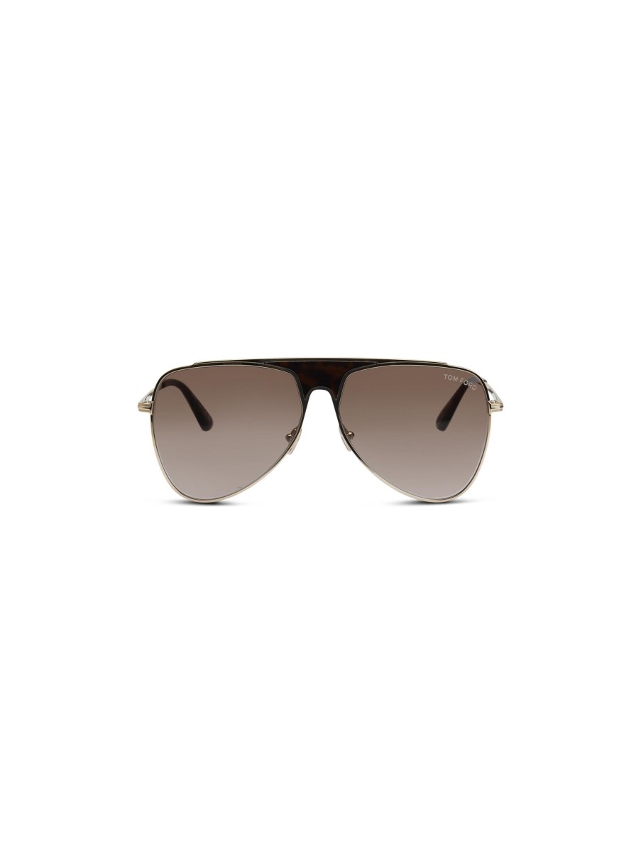 Frauen Tom Ford Sonnenbrillen | Sonnenbrille Gold