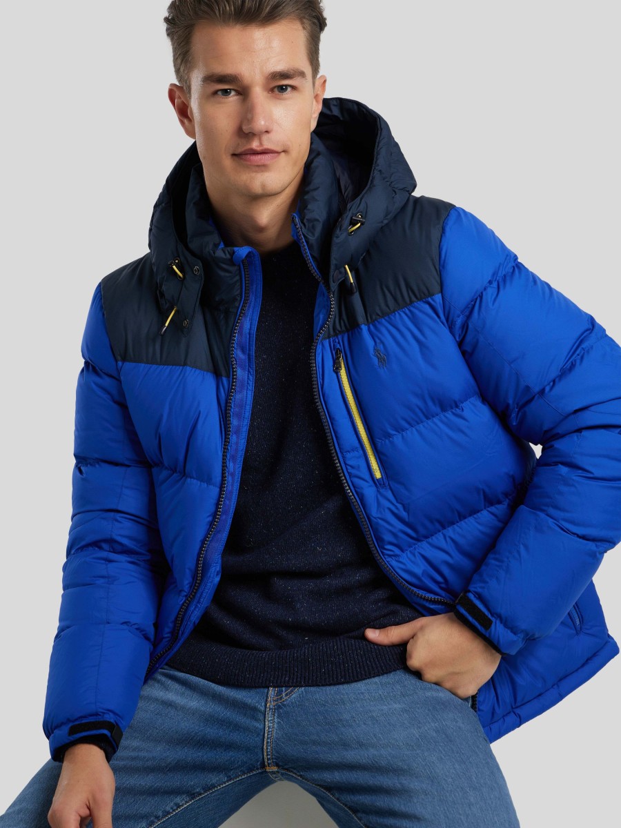 Manner Polo Ralph Lauren Men Jacken | Winterjacke Royal