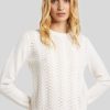 Frauen Max Mara Studio Pullover & Strick | Pullover Cluny Ecru