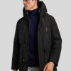 Manner Woolrich Mantel | Parka Aus Daunen Schwarz