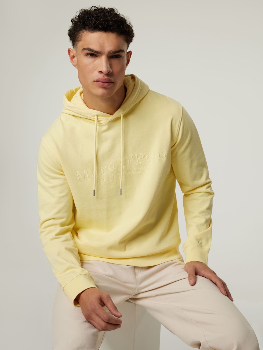 Manner Marc O Hoodies & Sweatshirts | Hoodie Mit Logo Gelb