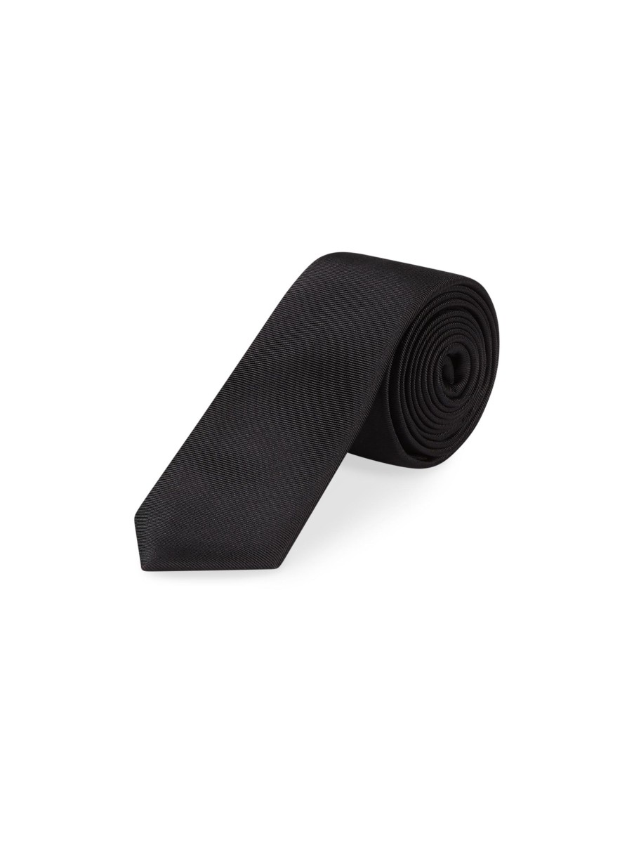 Manner Paul Krawatten & Accessoires | Krawatte Schwarz