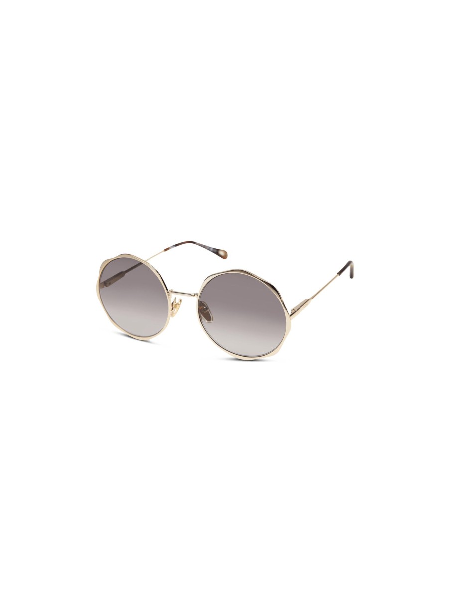 Frauen Chloé Sonnenbrillen | Sonnenbrille Gold