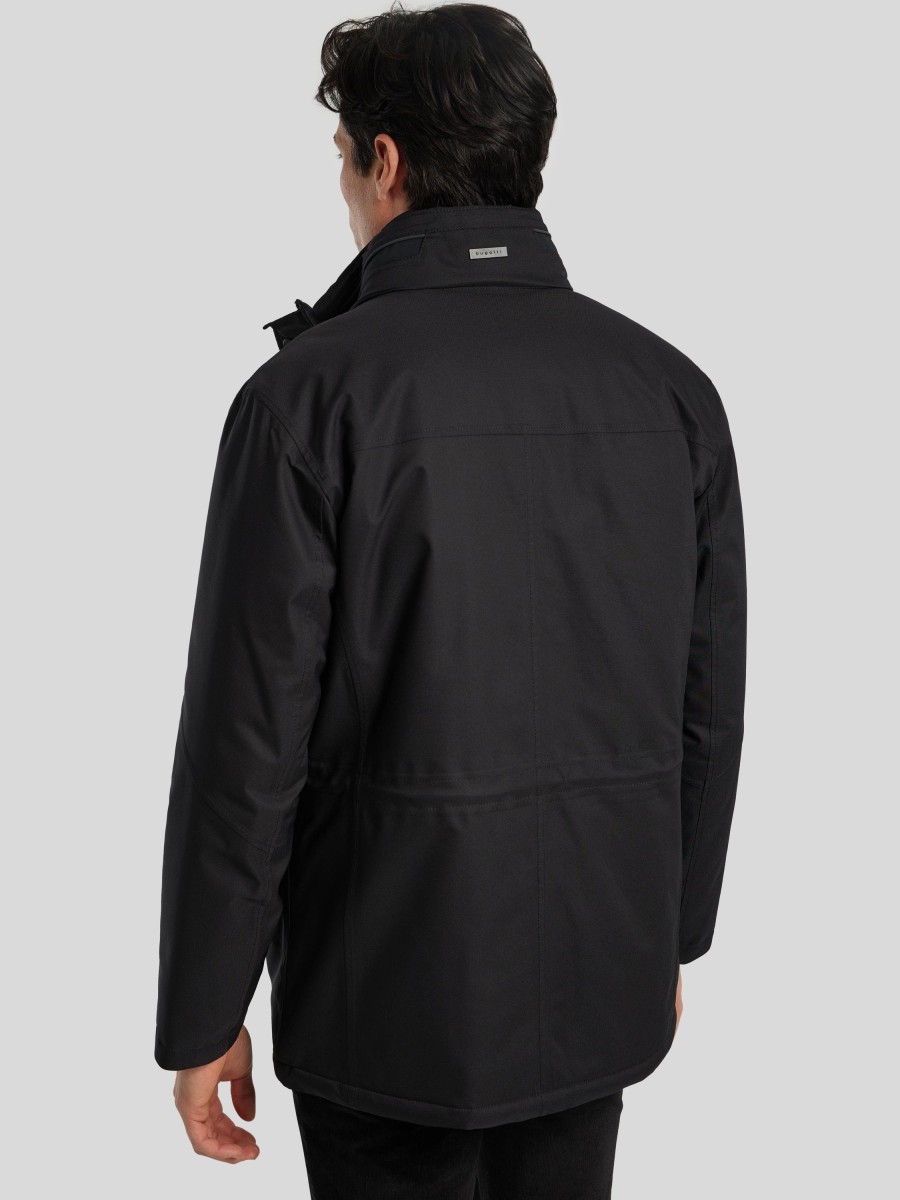 Manner Bugatti Jacken | Jacke Schwarz