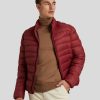 Manner Scotch & Soda Men Jacken | Leichte Daunenjacke Bordeaux