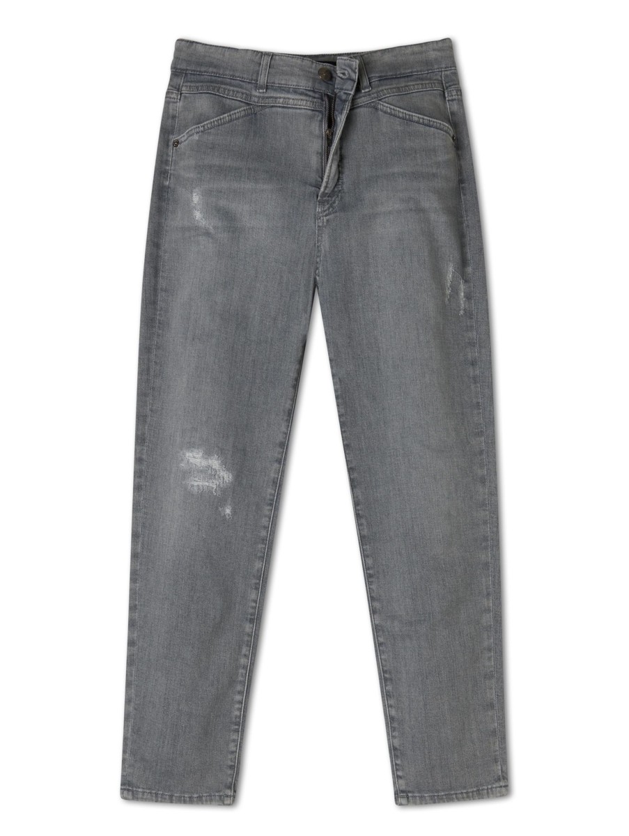 Frauen Marc Cain Jeans | Jeans Im Relaxed Fit Riad Grau