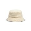 Frauen Paul Kehl Hute & Mutzen | Bucket Hat Im Teddy-Look Beige