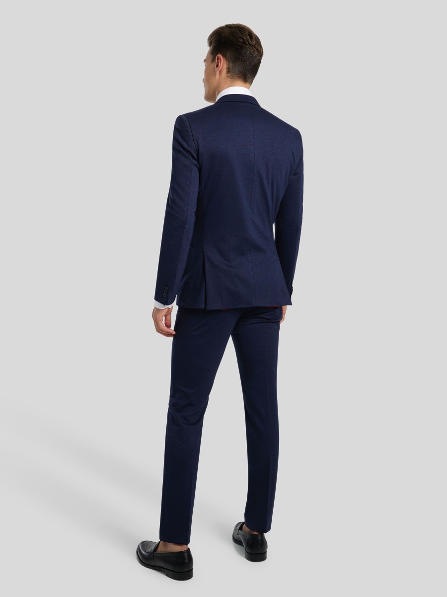 Manner HUGO Anzuge | Anzug 3-Teilig Im Extra Slim Fit Marine