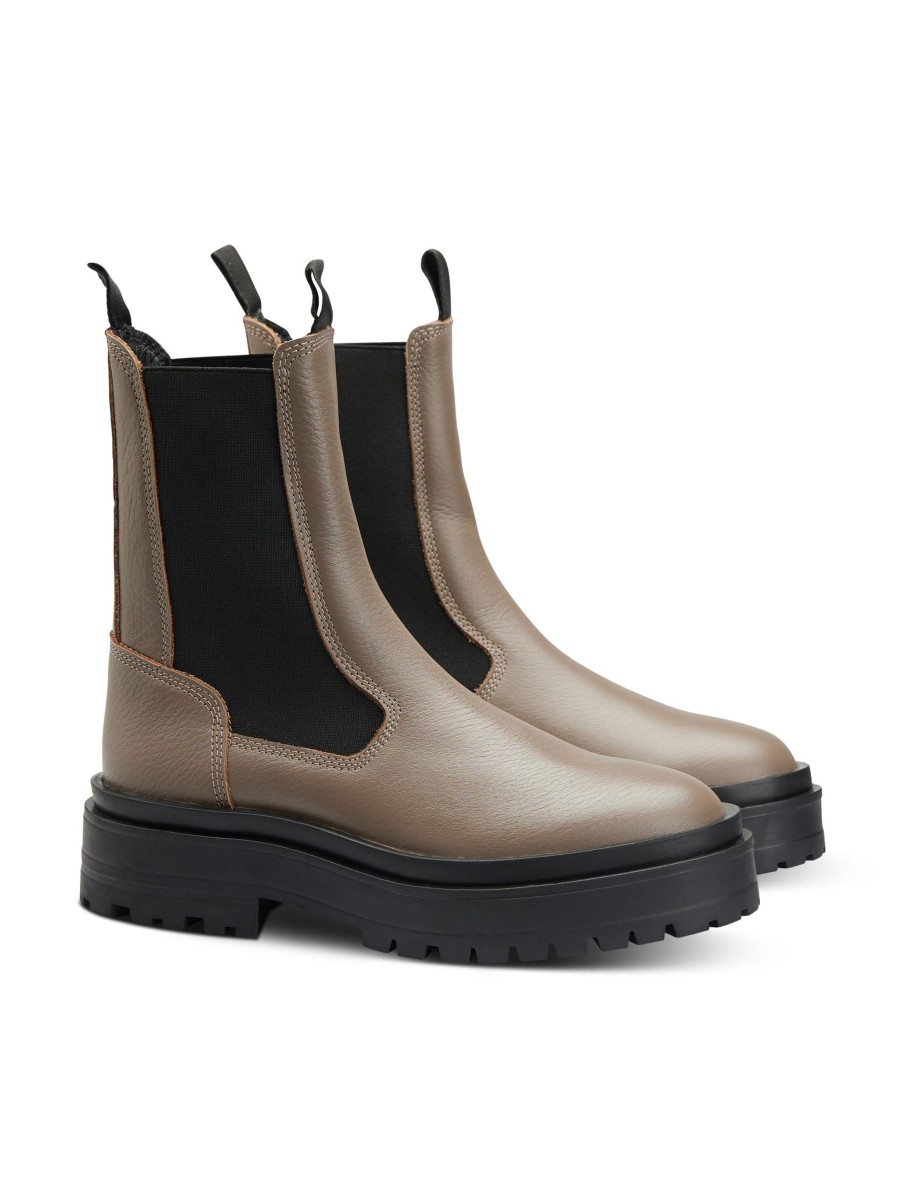 Frauen Paul Kehl Boots & Stiefeletten | Chelsea Boot Taupe