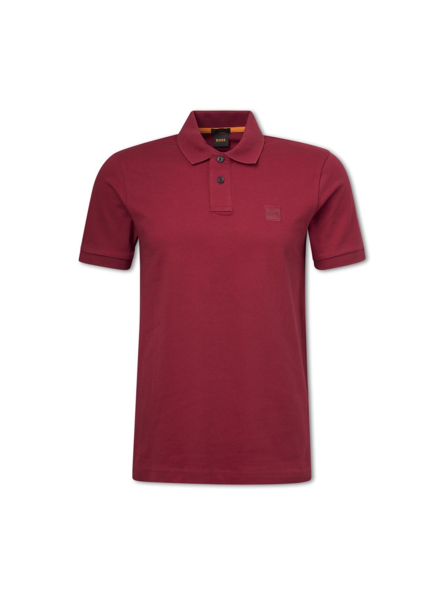 Manner BOSS Casual T-Shirts & Shirts | Polo-Shirt Im Slim Fit Rot