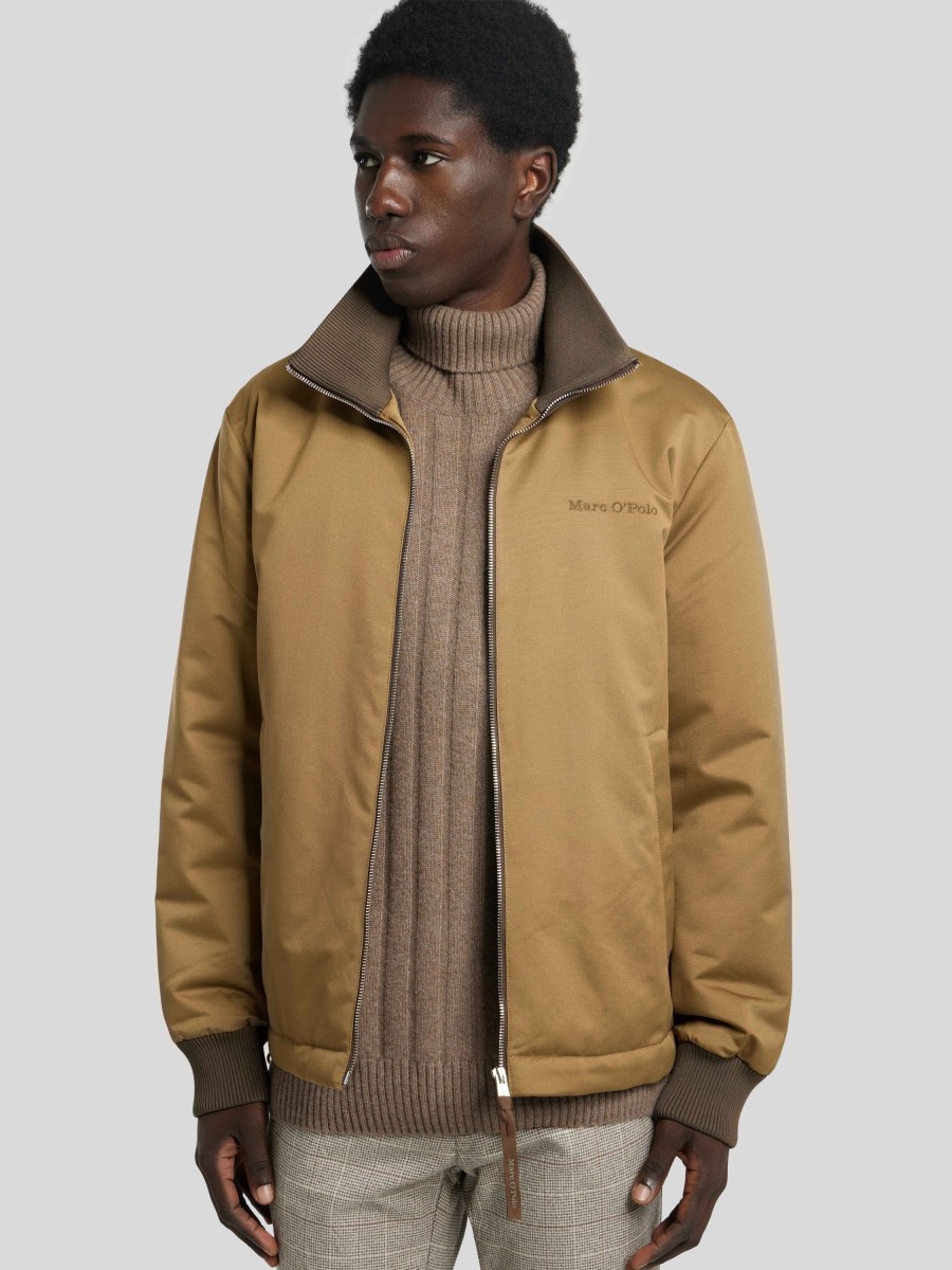 Manner Marc O Jacken | Ubergangsjacke Lumber Camel