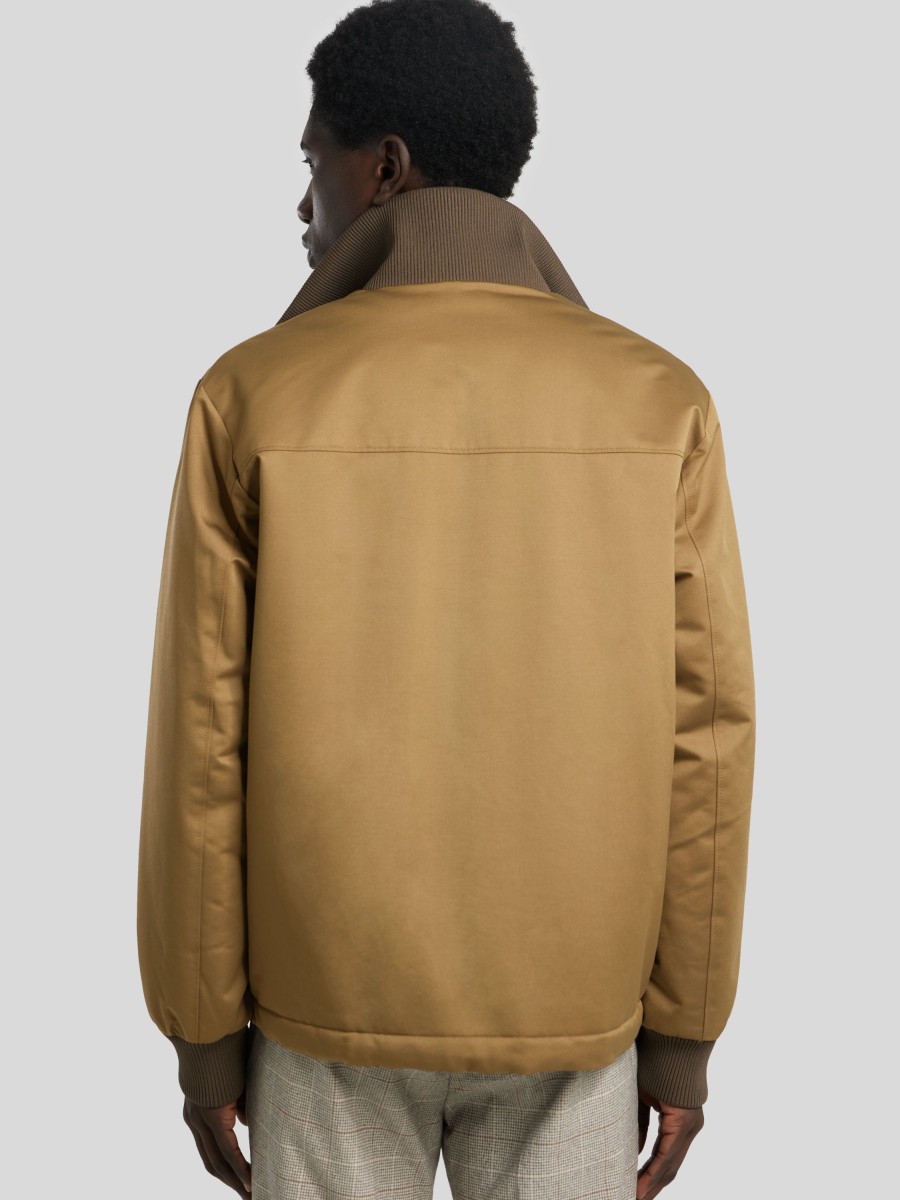 Manner Marc O Jacken | Ubergangsjacke Lumber Camel