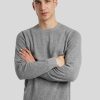 Manner Paul Pullover & Strickjacken | Pullover Im Slim Fit Grau