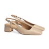 Frauen Flattered High Heels & Pumps | Slingback Pumps Beige