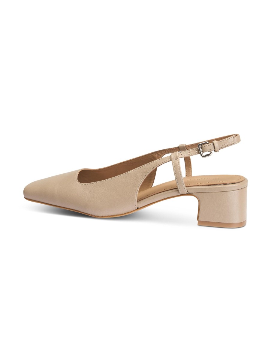 Frauen Flattered High Heels & Pumps | Slingback Pumps Beige