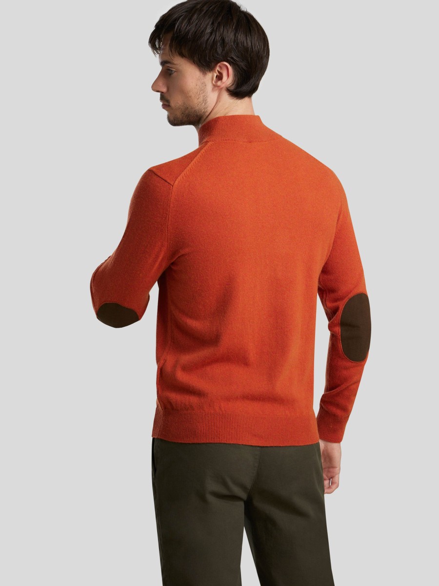 Manner Hackett Pullover & Strickjacken | Troyer Rot