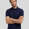 Manner Polo Ralph Lauren Men Polo-Shirts | Polo-Shirt Im Custom Fit Marine