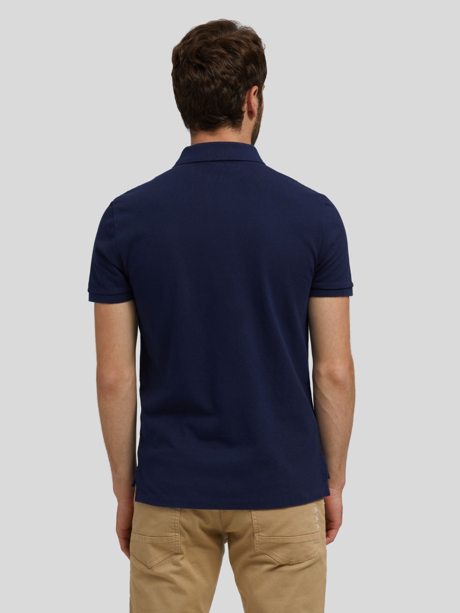 Manner Polo Ralph Lauren Men Polo-Shirts | Polo-Shirt Im Custom Fit Marine