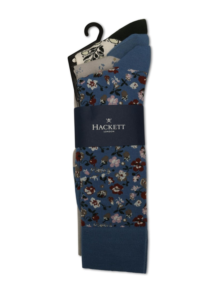 Manner Hackett Wasche & Loungewear | Socken Mit Print 3Er Set Multicolor