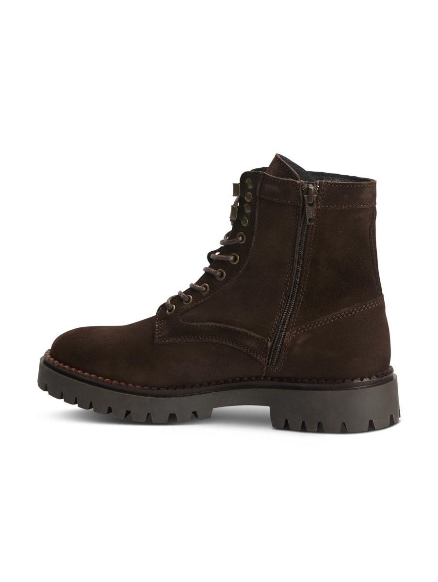 Manner Paul Kehl Boots & Bottinen | Stiefel Aus Wildleder Braun