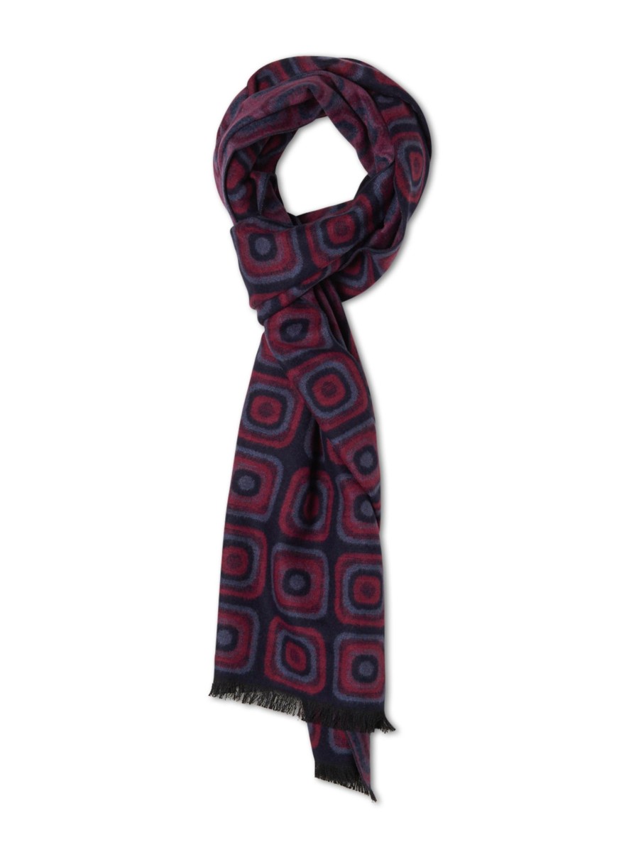 Manner Paul Kehl Schals & Tucher | Foulard Mit Muster Bordeaux