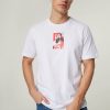 Manner Diesel T-Shirts & Shirts | T-Shirt Mit Logo Just Weiss