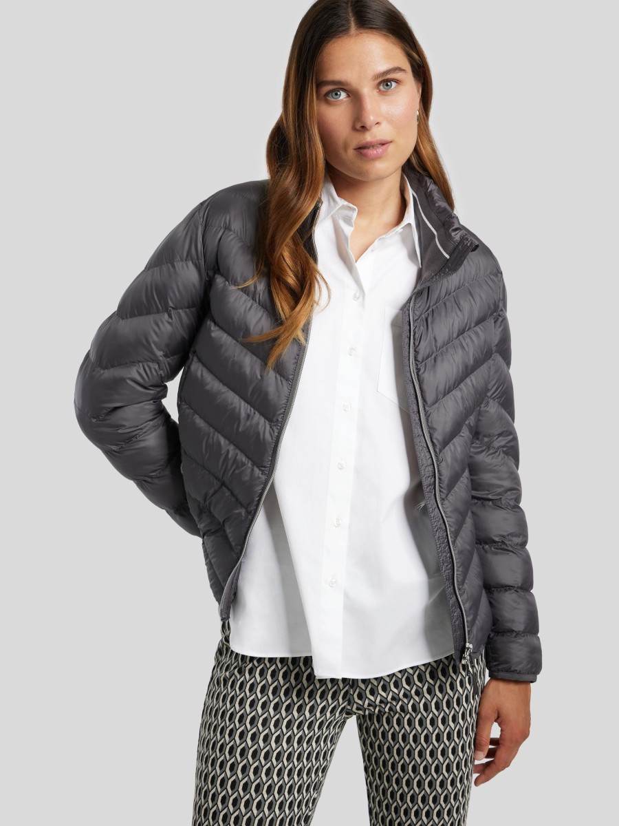 Frauen Brax Jacken | Steppjacke Bern Grau