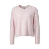 Frauen Allude Pullover & Strick | Pullover Aus Kaschmir-Mix Rosa