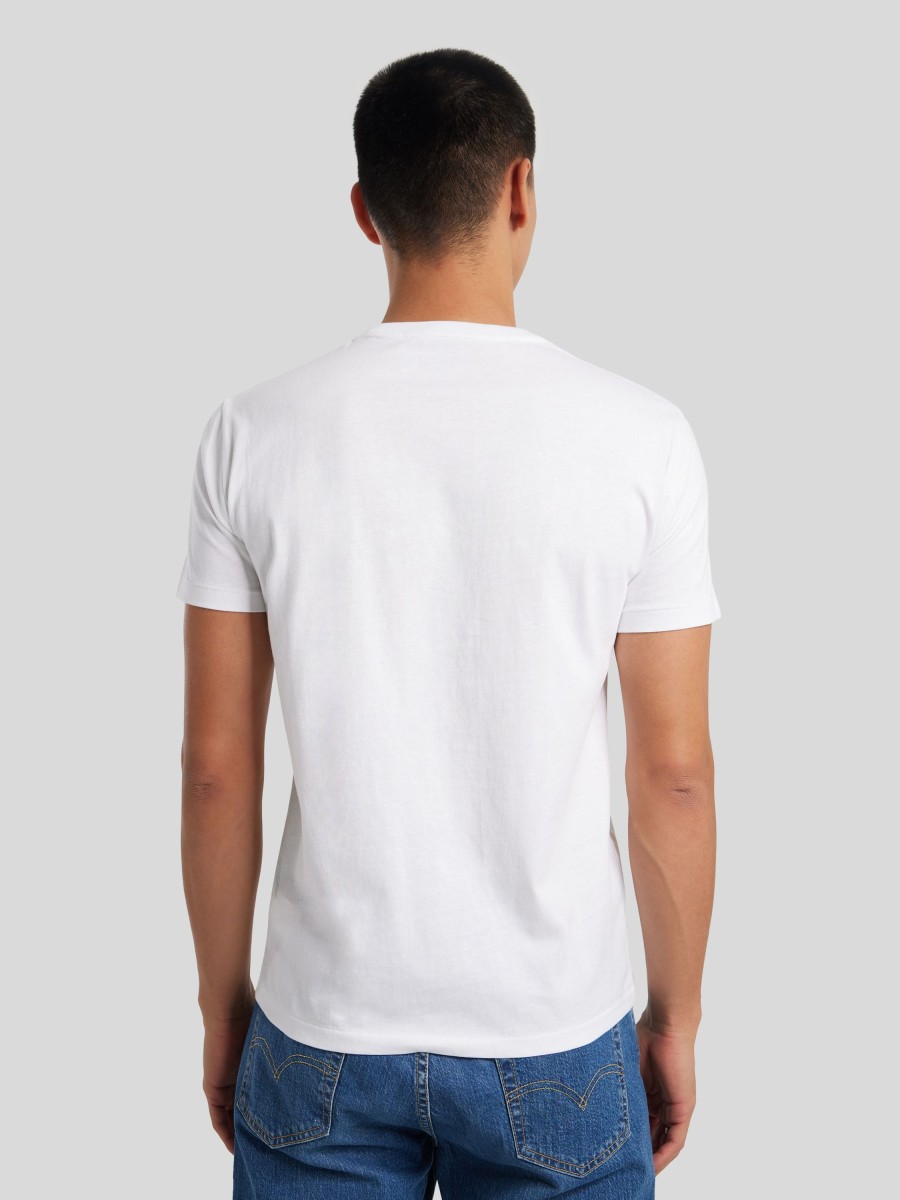 Manner Polo Ralph Lauren Men T-Shirts & Shirts | T-Shirt Mit Logo Weiss