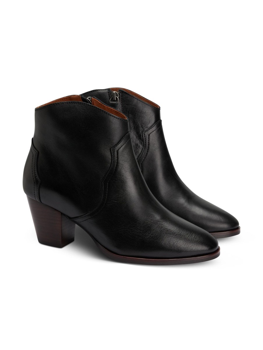 Frauen Anonymous Copenhagen Boots & Stiefeletten | Stiefelette Fiona 60 Schwarz